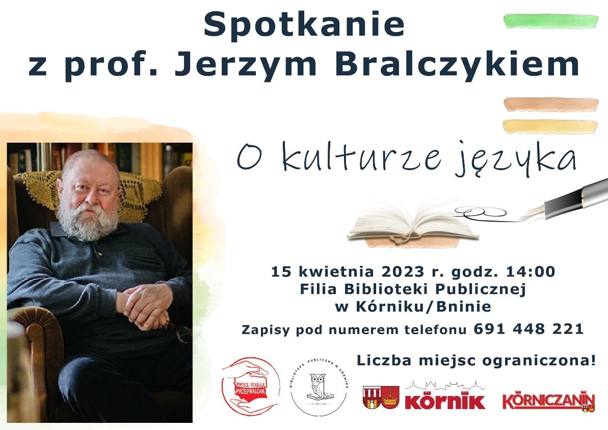 Spotkanie z prof. Jerzym Bralczykiem