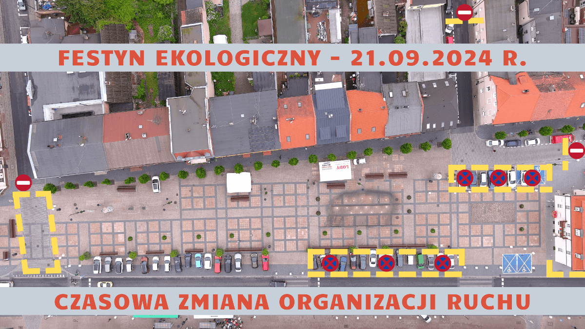 Zmiana organizacji Ruchu IX Festyn Ekologiczny