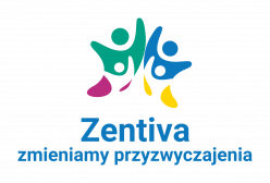 Logo firmy Zentiva zmieniamy przyzwyczajenia