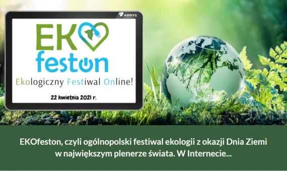 Ekologiczny Festiwal Online, zieleń, globus