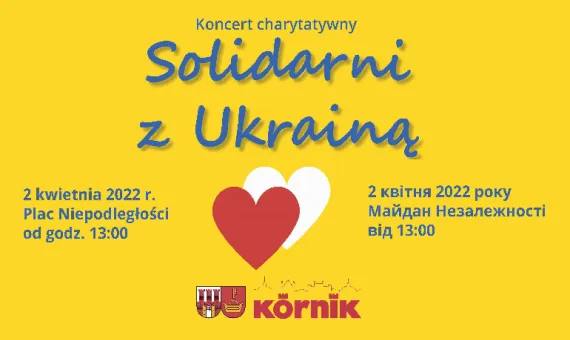 Koncert charytatywny Solidarni z Ukrainą