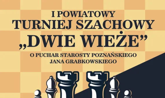 Turniej szachowy baner promocyjny