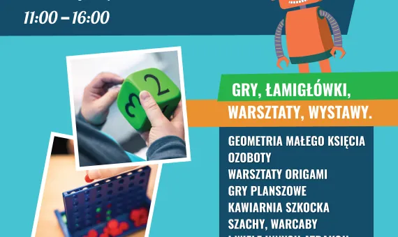 Plakat Festiwalu Matematyki w Kórniku