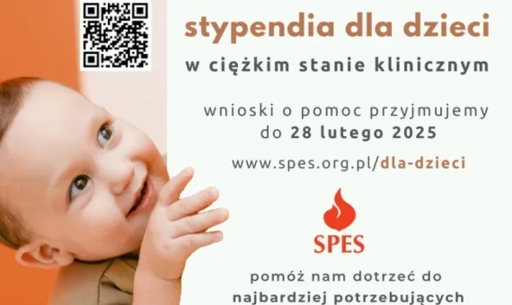 Informacje o stypendiach dla dzieci w ciężkim stanie klinicznym