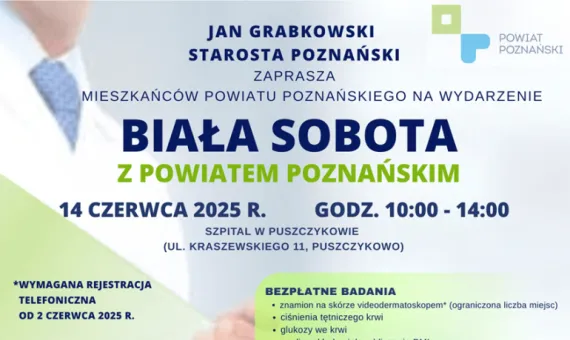 Baner - Biała Sobota z Powiatem Poznańskim