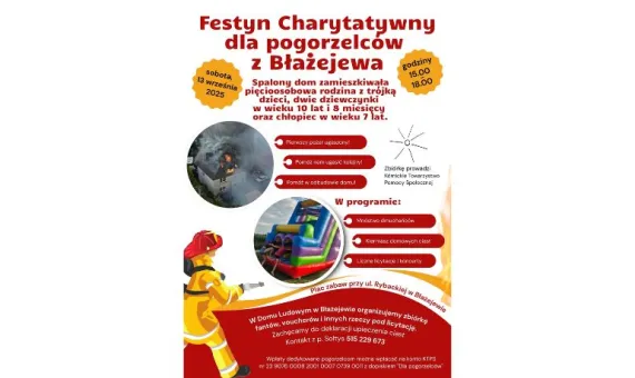 plakat festyn charytatywny