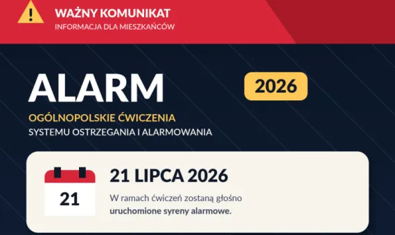 Komunikat o alarmie 