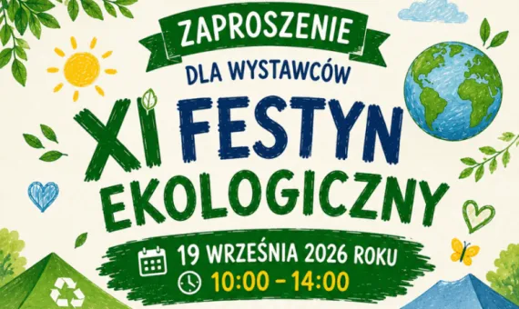 Baner promujący Festyn Ekologiczny