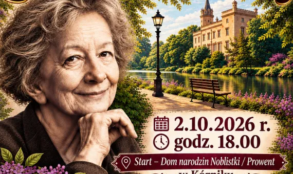 Plakat Spacer biograficzno-artystyczny