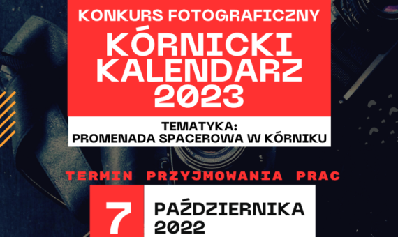 Baner Promocyjny - Konkurs fotograficzny Kórnicki Kalendarz 2023
