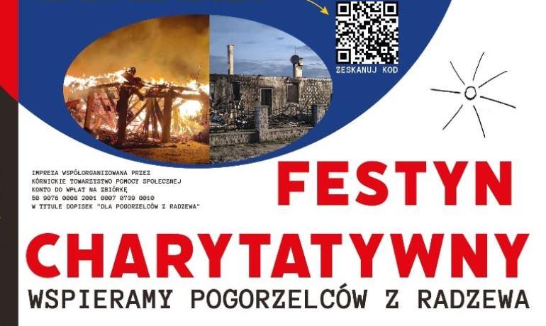 Baner Festynu Charytatywnego w Radzewie