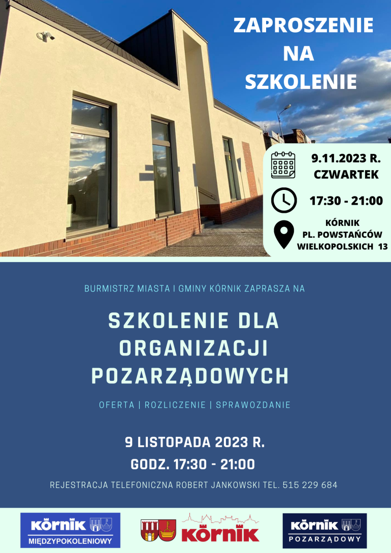 Plakat reklamujący wydarzenie