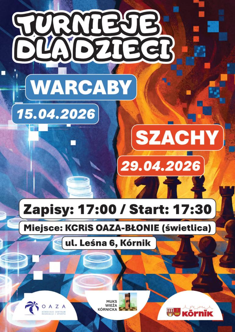 plakat turniej szachowy