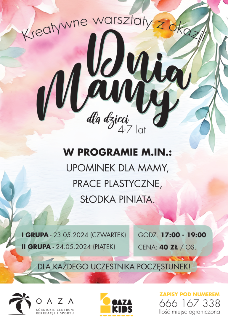 plakat warsztaty