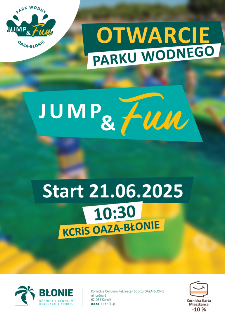 plakat park wodny