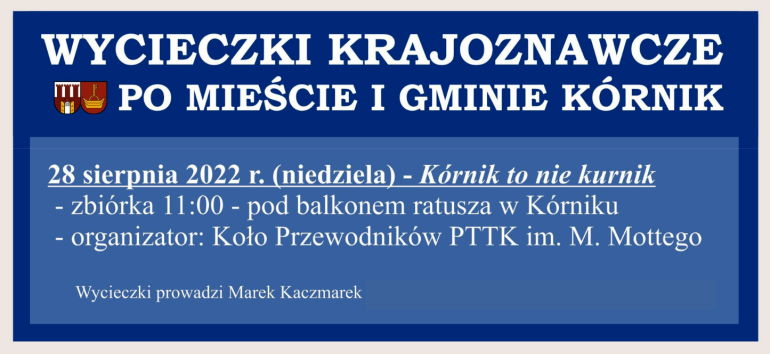 Plakat reklamujący wydarzenie